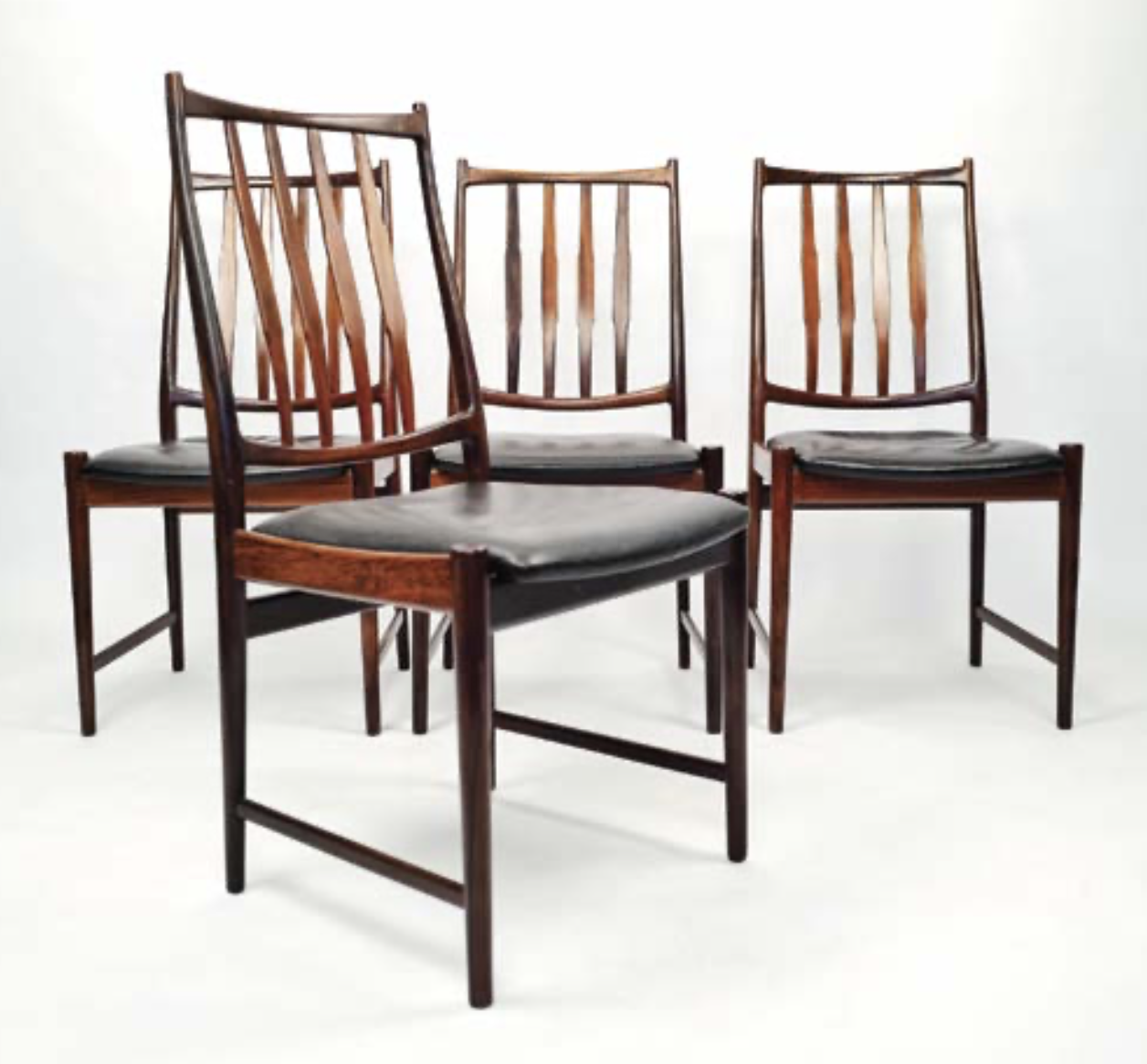 Set of Rosewood Dining Chairs